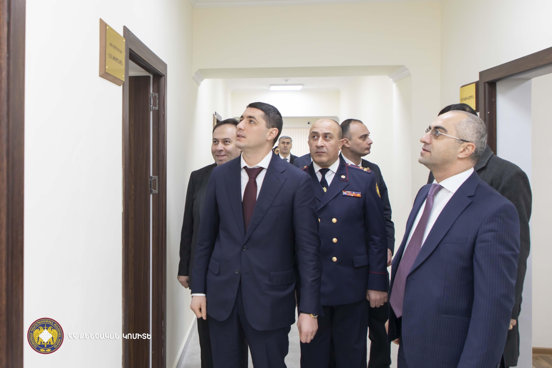 ՔԿ նախագահի մասնակցությամբ տեղի է ունեցել ՔԿ Արմավիրի մարզի քննչական վարչության և Վաղարշապատի քննչական բաժնի նոր վարչական շենքերի բացման արարողությունը