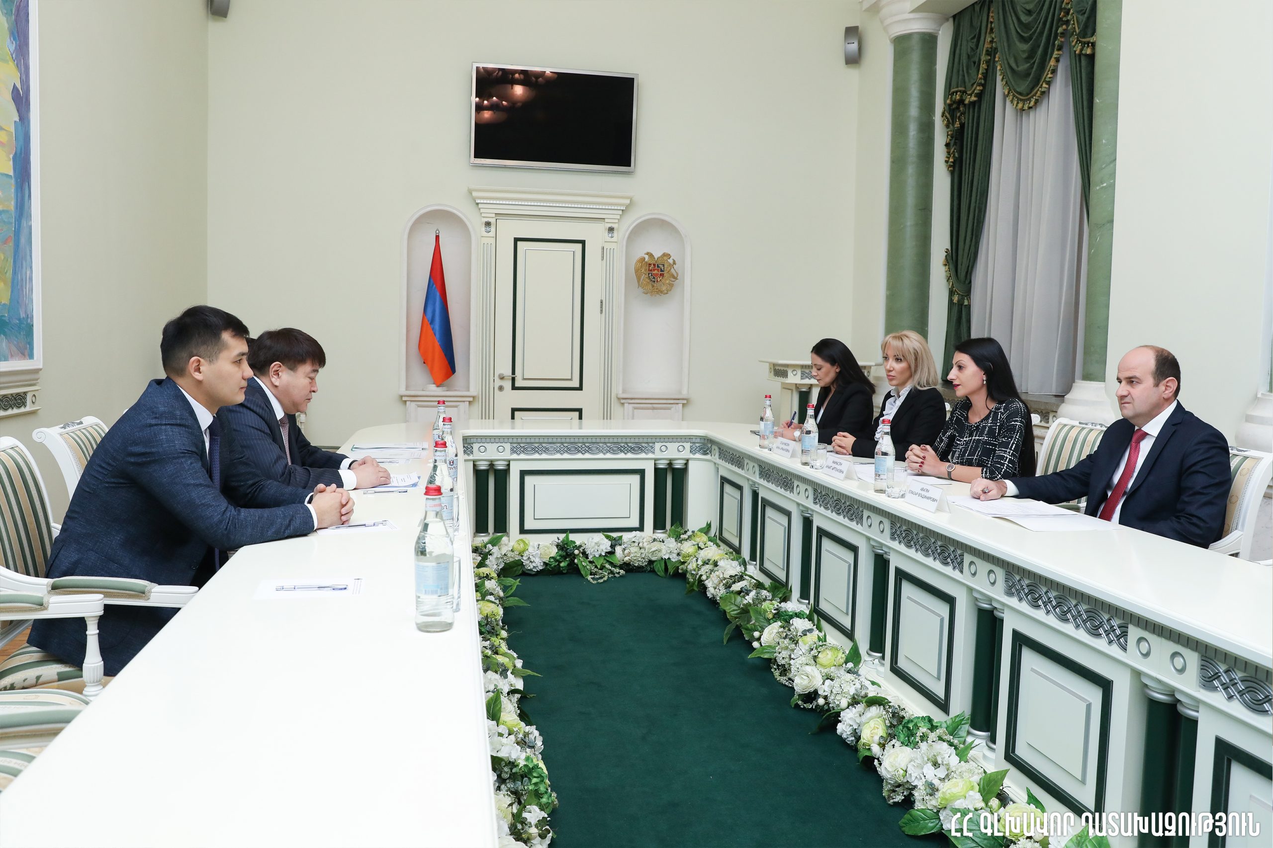 Քննարկվել են Հայաստանի և Ղազախստանի իրավապահ կառույցների միջև համագործակցության զարգացմանը վերաբերող հարցեր
