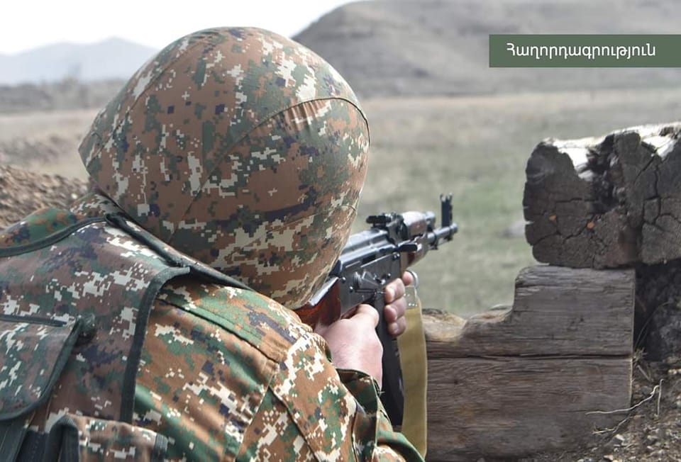 Ադրբեջանի ԶՈՒ ստորաբաժանումները կրակ են բացել հայկական դիրքերի ուղղությամբ. ՀՀ ՊՆ