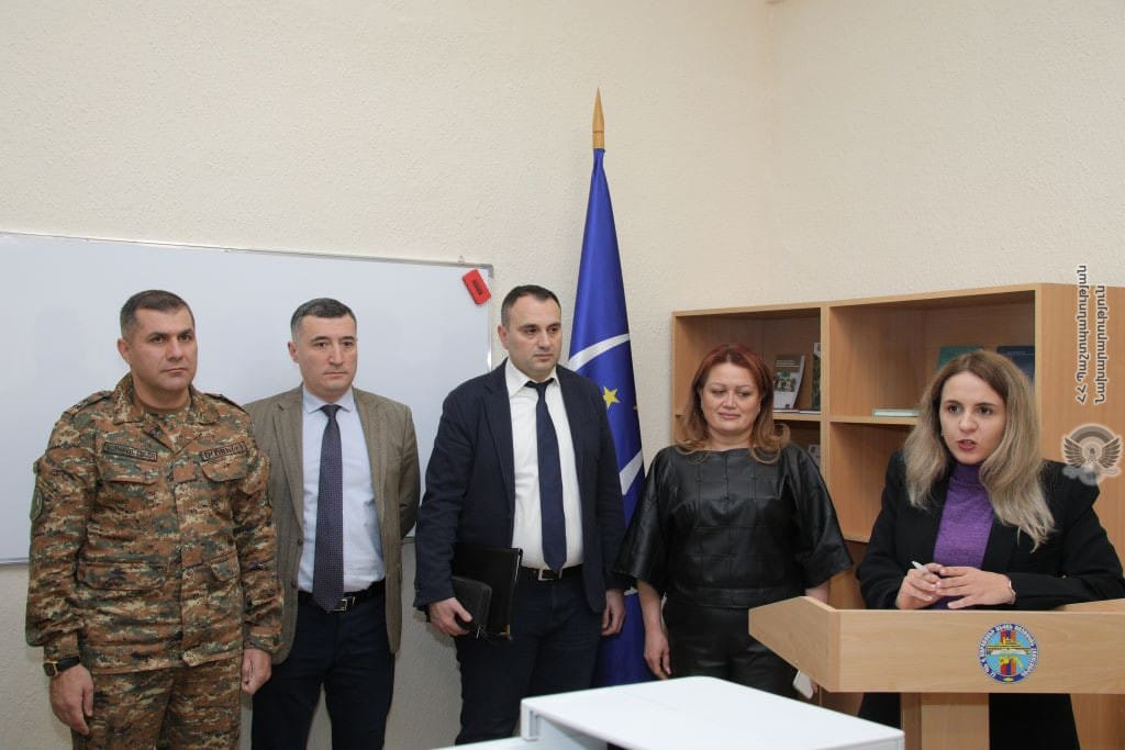 Վ. Սարգսյանի անվան ռազմական համալսարանի կրթական ծրագրերում ներառվել է «Մարդու իրավունքները զինված ուժերում» առարկայի դասընթացը