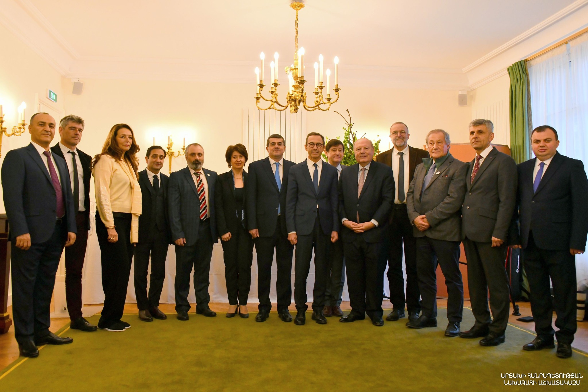 Արցախի նախագահը Ֆրանսիայում բարձր մակարդակի հանդիպումներ է ունեցել