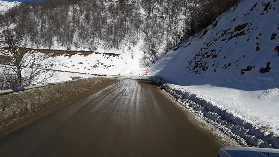 Գորիսի տարածաշրջանի ավտոճանապարհներին մառախուղ է, Ստեփանավանի տարածաշրջանի ավտոճանապարհներին՝ տեղ-տեղ մերկասառույց