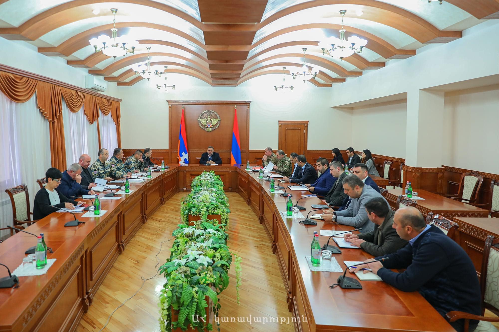 Արցախի պետնախարարը քաղպաշտպանության հարցերով խորհրդակցություն է հրավիրել