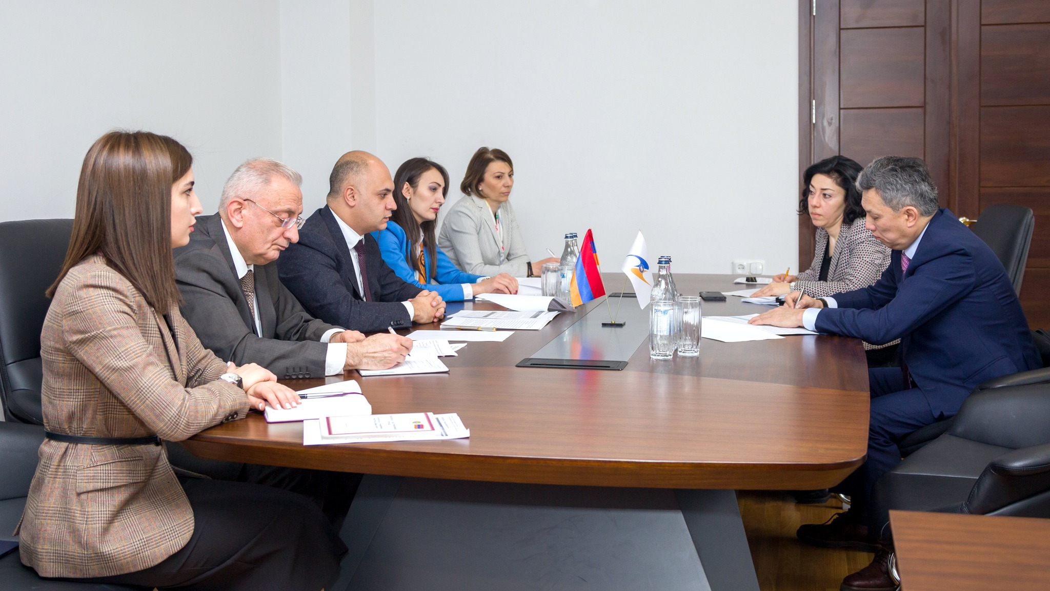 ՄՊՀ նախագահը հյուրընկալել է ԵՏՀ կոլեգիայի մրցակցության և հակամենաշնորհային կարգավորման հարցերով նախարարին
