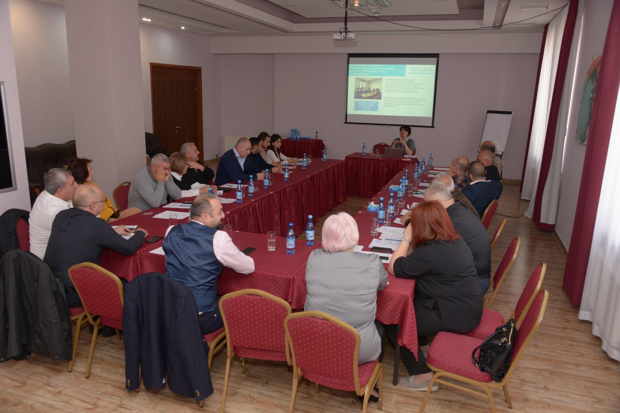 Տեղի է ունեցել ՇՄՆ «Օզոնային շերտի պահպանություն» ծրագրի ամփոփիչ հանդիպումը