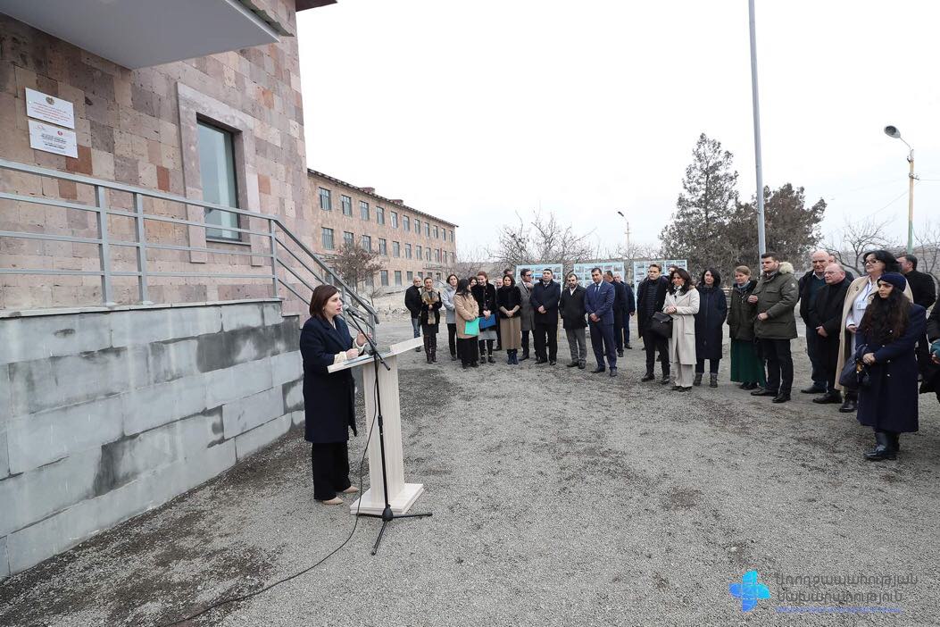 Անահիտ Ավանեսյանը մասնակցել է Հոգեկան առողջության պահպանման ազգային կենտրոնի խոհանոցային մասնաշենքի բացման արարողությունը