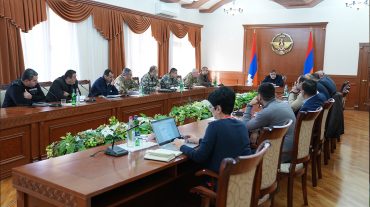 Ռուբեն Վարդանյանի ղեկավարությամբ տեղի է ունեցել օպերատիվ շտաբի նիստ