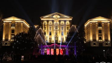 Տարեմուտի միջոցառում ԱԺ այգում