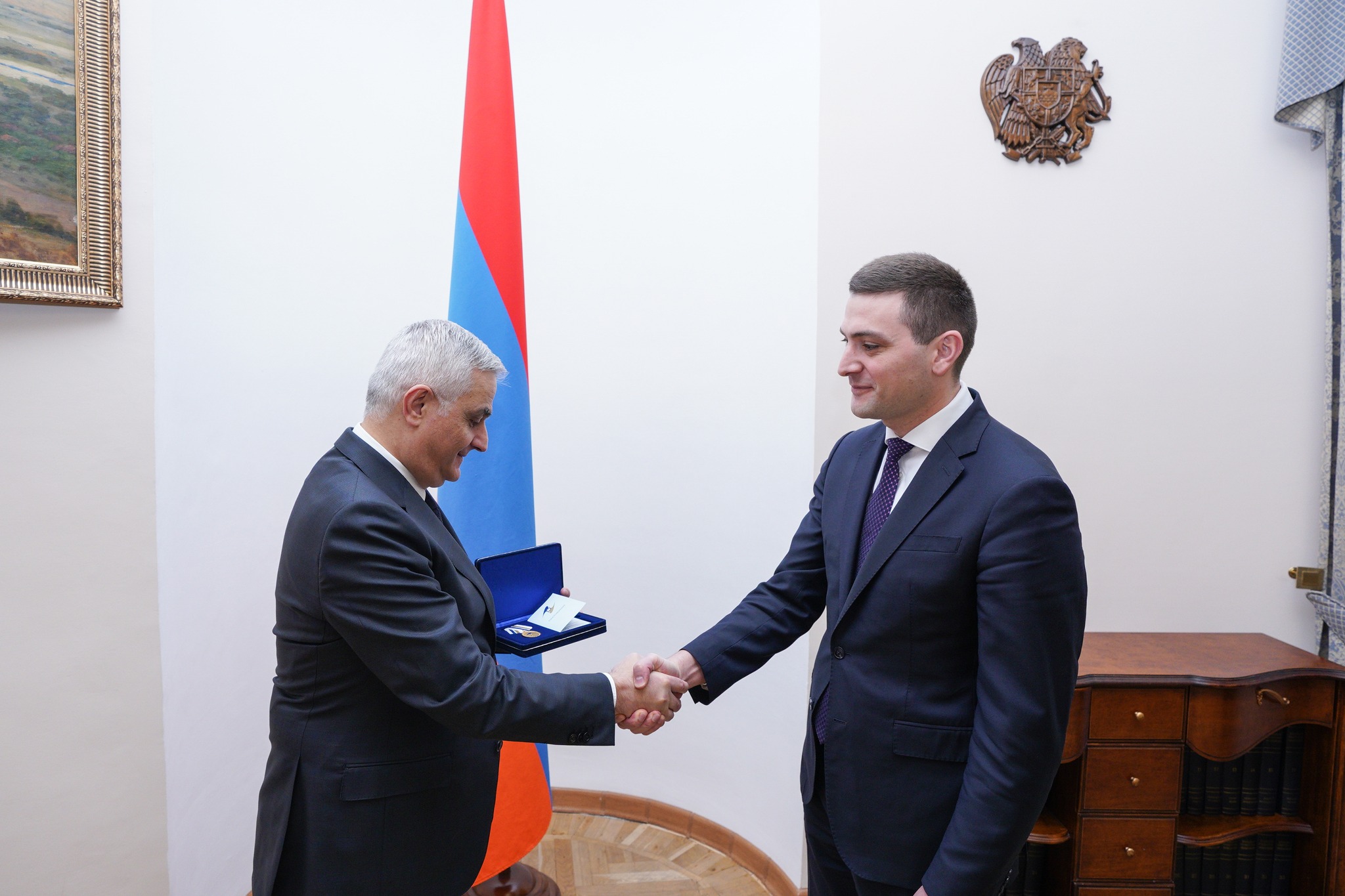 Արմեն Սիմոնյանը պարգևատրվել է «Եվրասիական տնտեսական միության զարգացման գործում ավանդի համար» մեդալով
