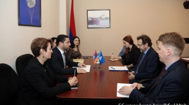 ԱԻՆ-ում հյուրընկալվել է ՄԱԿ-ի ԱՌՆ գրասենյակի պաշտոնյան. նրան ընդունել է նախարարի տեղակալը