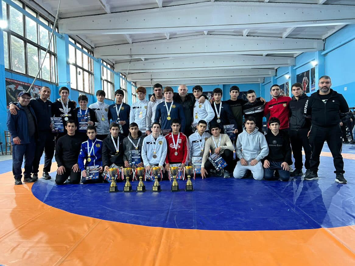 Պատանի հայ ըմբիշները 16 մեդալ են նվաճել Վրաստանում
