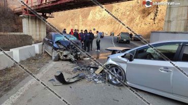 Լոռու մարզում ճակատ ճակատի բախվել են «Honda»-ն ու «Opel»-ը, 6 վիրավորների մեջ կան երեխաներ