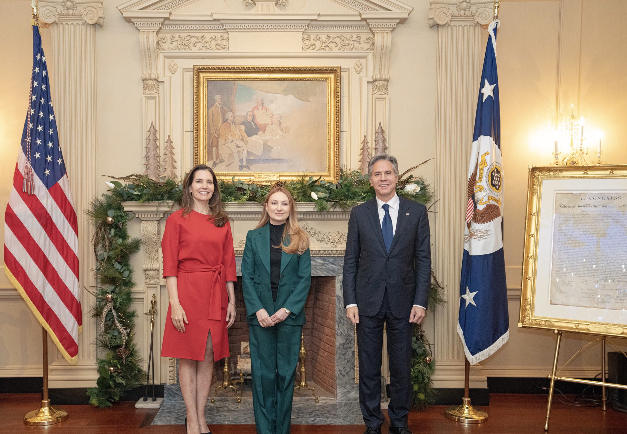 Լիլիթ Մակունցը հանդիպել է Բլինքենի հետ