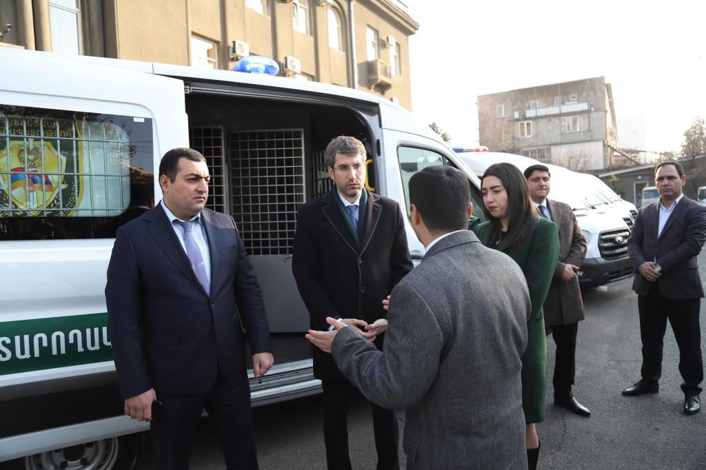 ԱՆ քրեակատարողական հիմնարկը ձեռք է բերել մեքենաներ ՝ դատապարտյալների տեղափոխությունը պատշաճ իրականացնելու համար