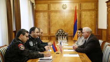 ՀՀ ոստիկանության պետն ընդունել է ԱՄՆ ԹՊԻՀ իրավապահ ոլորտի ավագ խորհրդատուին