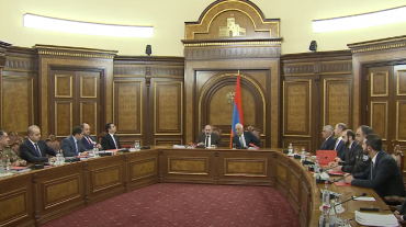 Տեղի է ունենում ԱԽ նիստ, որը վարում է Նիկոլ Փաշինյանը
