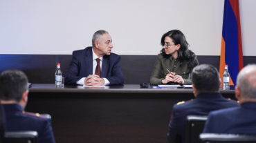 ՀՀ գլխավոր դատախազը ներկայացրել է նորանշանակ զինվորական դատախազին