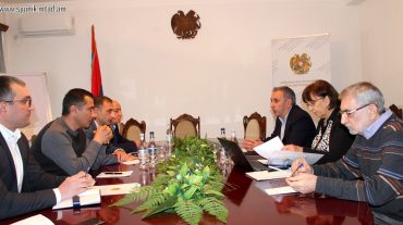 Սյունիքի մարզպետարանում քննարկվել է «Հայաստանի ջրային ռեսուրսների կառավարման բարելավում» ծրագիրը