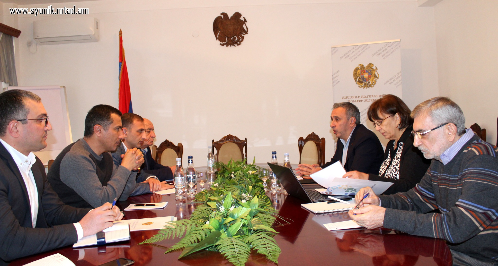 Սյունիքի մարզպետարանում քննարկվել է «Հայաստանի ջրային ռեսուրսների կառավարման բարելավում» ծրագիրը