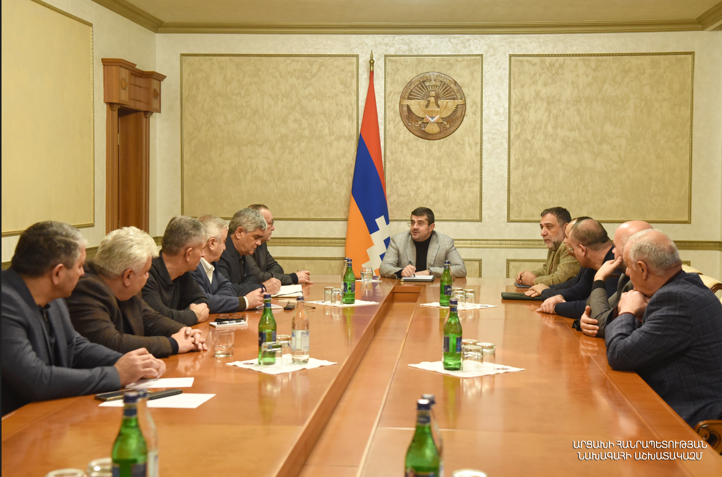 Արցախի նախագահը ընդլայնված խորհրդակցությանը քննարկել է շրջափակման հետևանքով երկրում ստեղծված  իրավիճակը