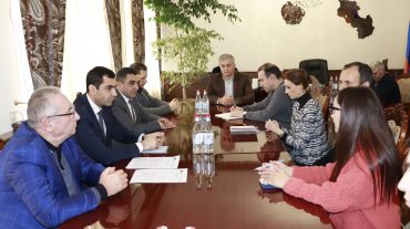 Գեղարքունիքի մարզպետն ընդունել է  «Սևանա լճի շրջակա միջավայրի պահպանություն» ԵՄ ծրագրի ղեկավարին և ծրագրային թիմին