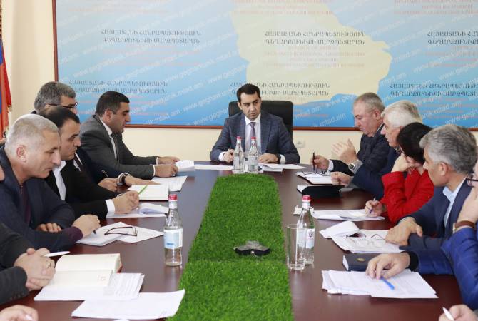 Գեղարքունիքի մարզպետը խորհրդակցություն է անցկացրել