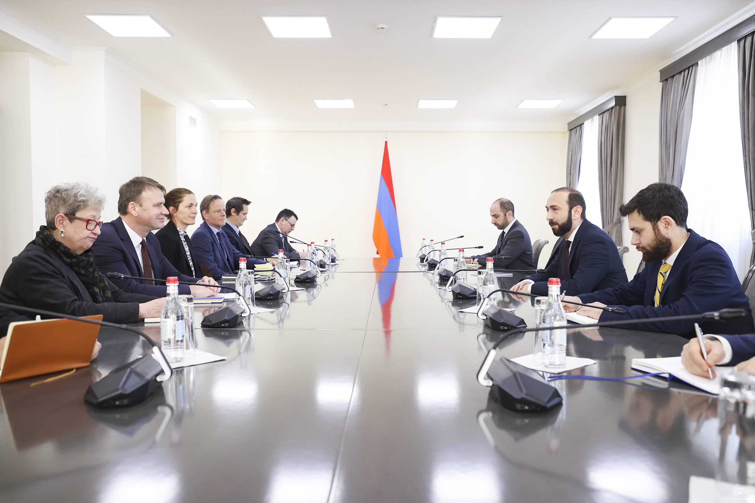 Արարատ Միրզոյանն ընդունել է ԵՄ տեխնիկական գնահատման առաքելության անդամներին