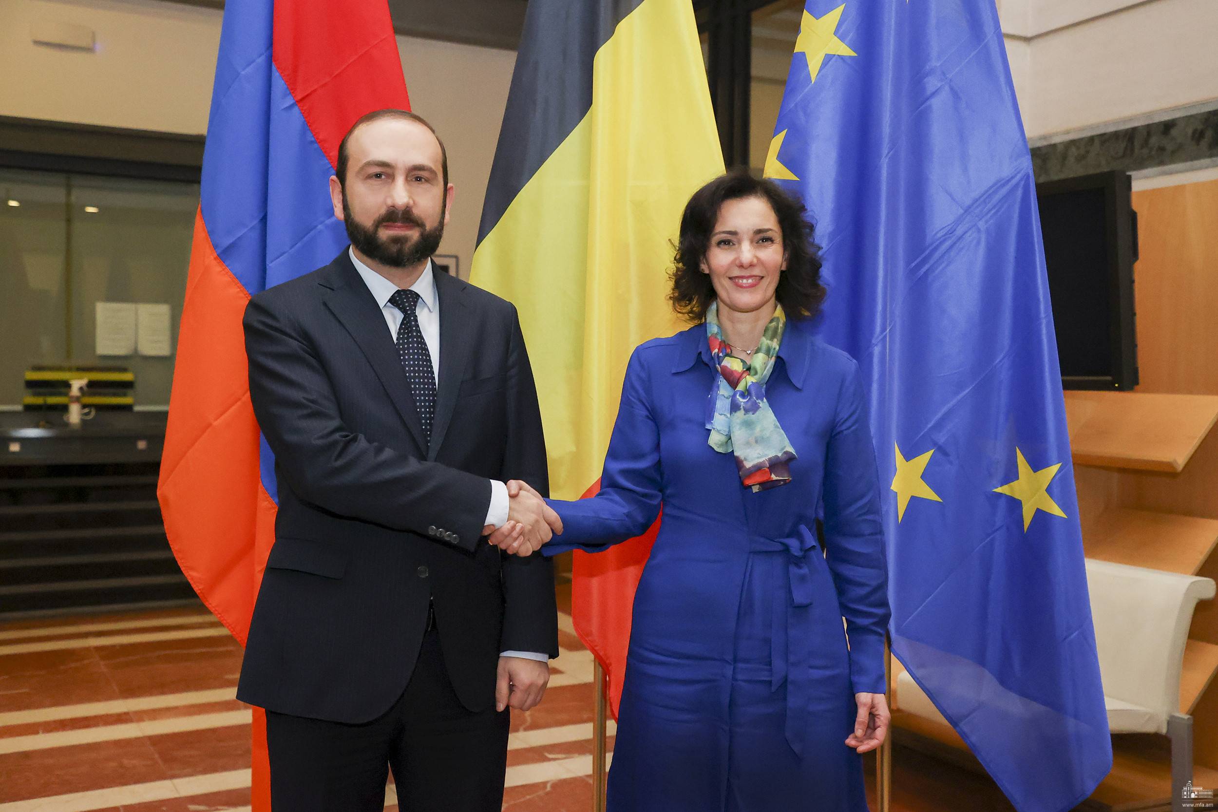 Միրզոյանը Բելգիայի ԱԳ նախարարին է ներկայացրել Հայաստան-Թուրքիա հարաբերությունների կարգավորման գործընթացի վերջին զարգացումները