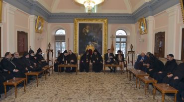 Սահակ Բ. Պատրիարքն իր գահակալության ընթացքում առաջին այցն է կատարել դեպի Երուսաղեմ