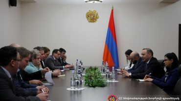 Արմեն Գրիգորյանն ընդունել է ԵՄ տեխնիկական գնահատման խմբի անդամներին