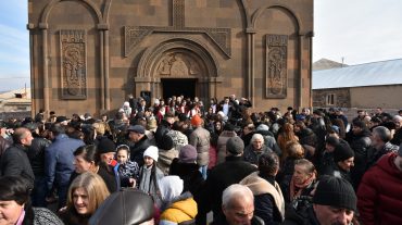 Սարուխանում բացվել եւ օծվել է նորակառույց Սուրբ Աստվածածին եկեղեցին