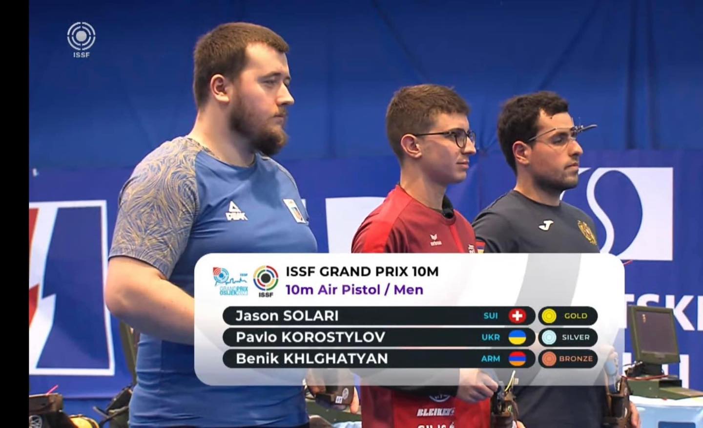 Բենիկ Խլղաթյանը՝ ISSF Grand Prix-ի բրոնզե մեդալակիր