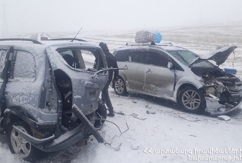 ՃՏՊ Երևան-Մեղրի ավտոճանապարհին. կան տուժածներ
