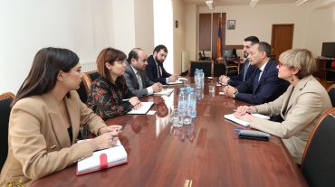 Աշխատանքի և սոցիալական հարցերի նախարարն ընդունել է Հայաստանում Իտալիայի դեսպանին