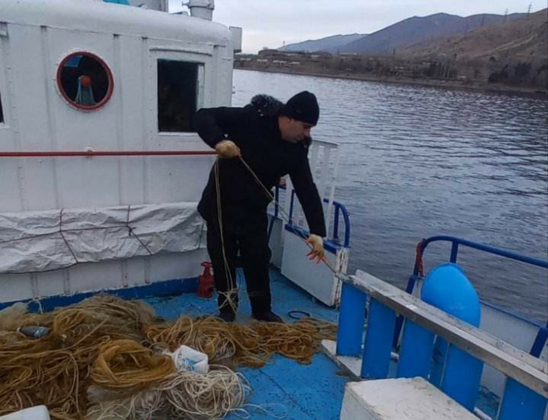 Խիստ արգելքի ընթացքում առգրավվել է 1200 կգ «սիգ» տեսակի ձուկ
