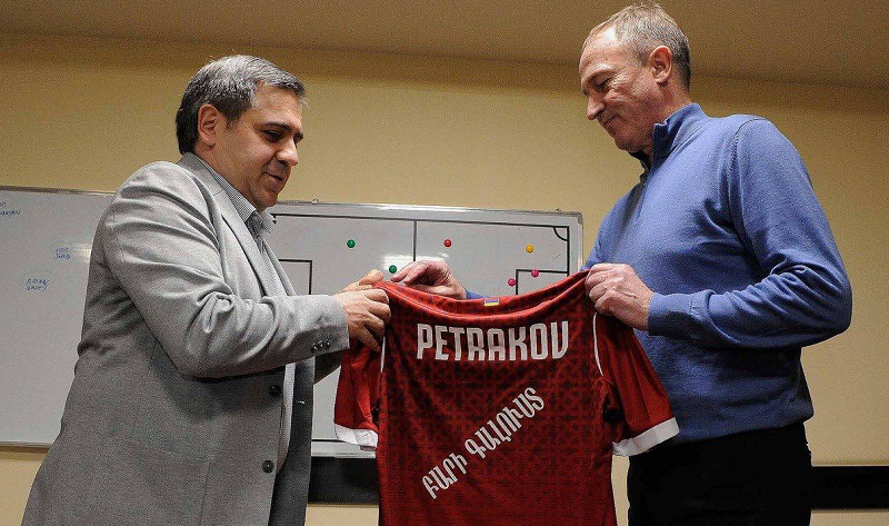 Ալեքսանդր Պետրակովը ժամանել է Երևան