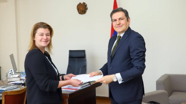Դանիայի Թագավորության նորանշանակ դեսպանն իր հավատարմագրերի պատճենն է հանձնել ՀՀ ԱԳ նախարարի տեղակալին