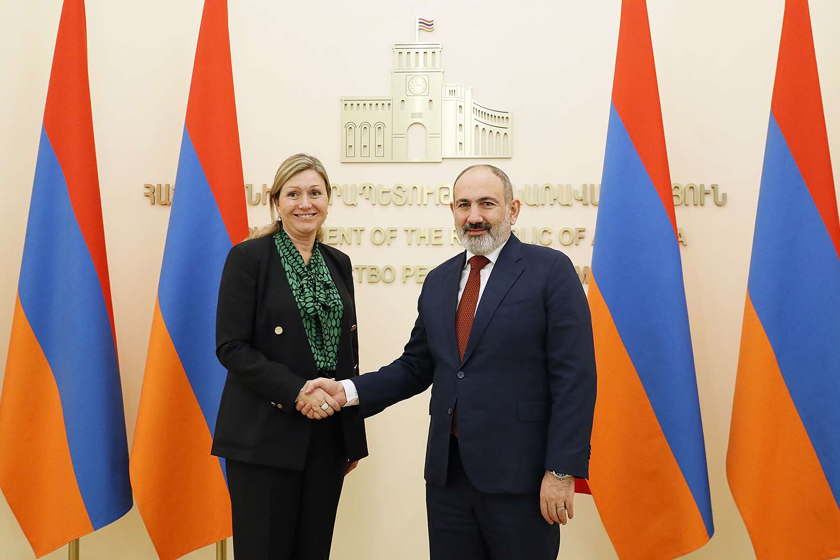 Վարչապետն ընդունել է Ֆրանսիայի Ազգային ժողովի նախագահի գլխավորած պատվիրակությանը