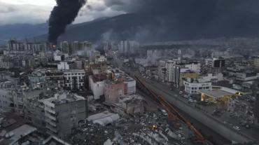 Տեսանյութ.Թուրքիայում և Սիրիայում տեղի ունեցած երկրաշարժից առաջ երկնքում կապույտ բոց է նկատվել
