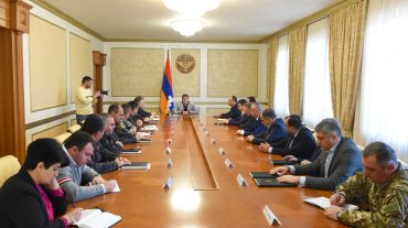 Արցախի նախագահը իրավապահ համակարգի ղեկավար կազմի հետ խորհրդակցություն է հրավիրել