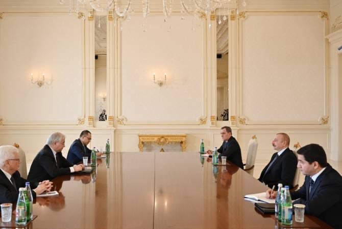Իգոր Խովաևը հանդիպել է Ալիևի հետ