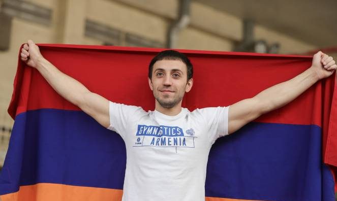 Մարմնամարզիկ Արթուր Դավթյանն աշխարհի գավաթի խաղարկության ոսկե մեդալակիր է