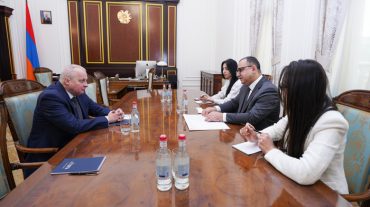 Փոխվարչապետ Խաչատրյանն ընդունել է ՌԴ դեսպան Սերգեյ Կոպիրկինին
