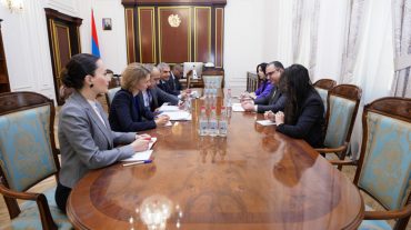 Տիգրան Խաչատրյանն ընդունել է ՀԲ Եվրոպայի և Կենտրոնական Ասիայի կայուն զարգացման հարցերով տարածաշրջանային տնօրենին
