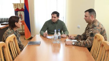 Շարունակվում են պաշտպանության նախարար Սուրեն Պապիկյանի այցերը ՊՆ զորամասեր