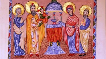 Փետրվարի 14-ին Հայաստանյայց Առաքելական Սուրբ Եկեղեցին նշում է մեր Տեր Հիսուս Քրիստոսի՝ Տաճարին ընծայման տոնը կամ Տեառնընդառաջը