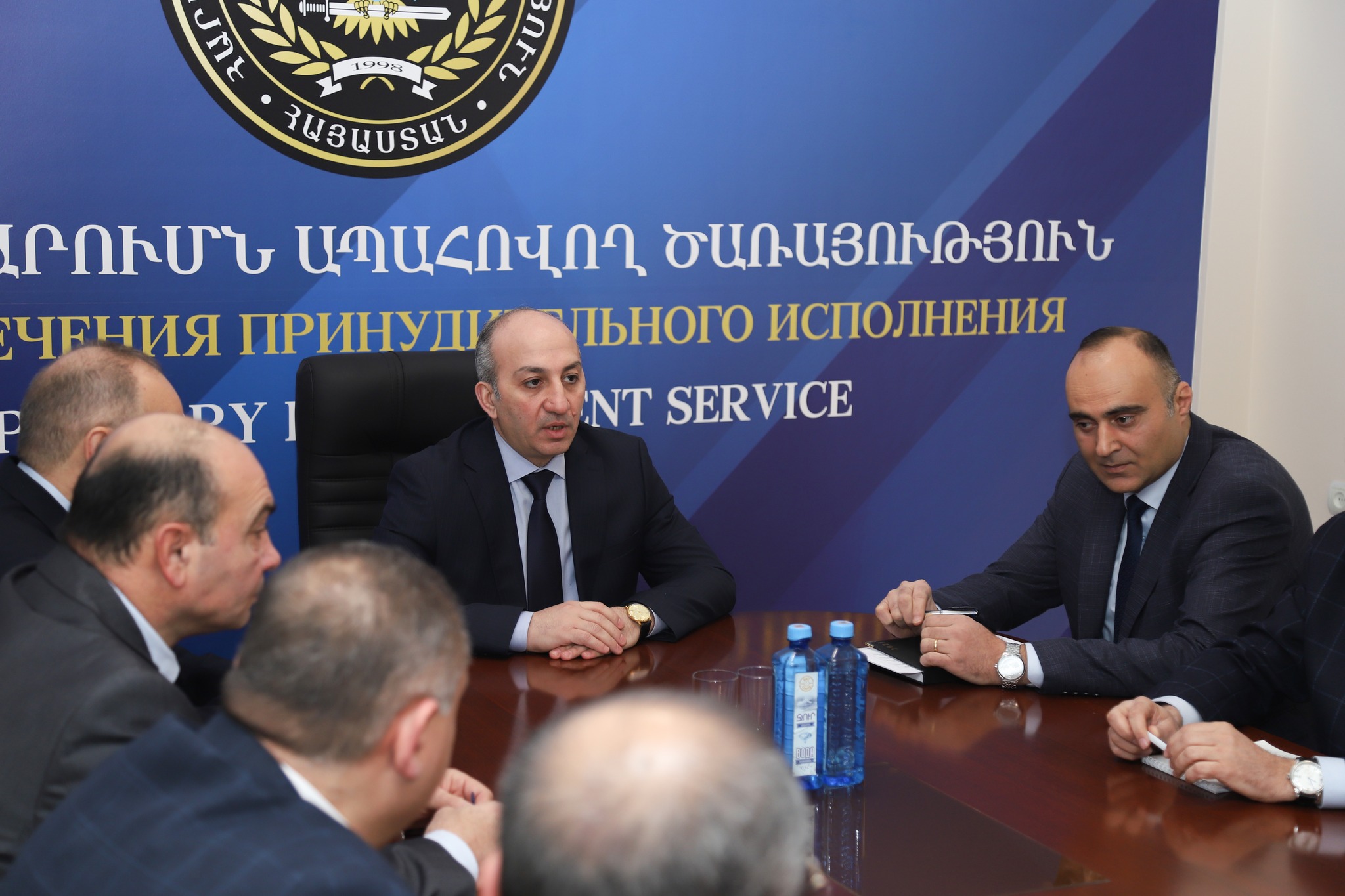 Արդարադատության նախարարի տեղակալը ՀԿԱԾ աշխատակազմին է ներկայացրել Գլխավոր հարկադիր կատարողի նորանշանակ տեղակալին