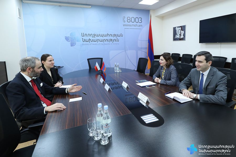 Անահիտ Ավանեսյանը Չեխիայի դեսպանին է ներկայացրել Լաչինի միջանցքի փակման հետևանքով ստեղծված առողջապահական իրավիճակը