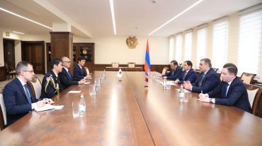 Սուրեն Պապիկյանն ու Ճապոնիայի դեսպանը քննարկել են տարածաշրջանային անվտանգությանն առնչվող հարցեր
