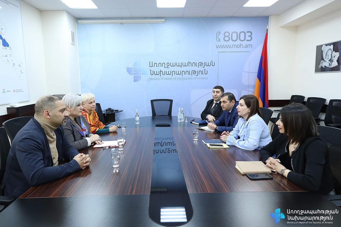 Ամփոփվել են «Վիվա. Բժիշկները և կամավորները՝ Հայաստանին» հիմնադրամի հետ ԱՆ իրականացրած ծրագրի արդյունքները